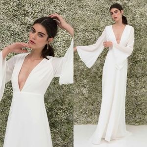 Joanna august button back bell sleeve gown FINAL PRICE